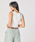 White Rib Cami Top